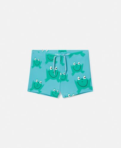 Frog Print Swim Shorts, /, Size: 3m - Stella McCartney - Modalova