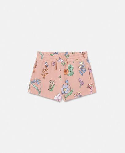 Woodland Print Drawstring Shorts, , Size: 5 - Stella McCartney - Modalova