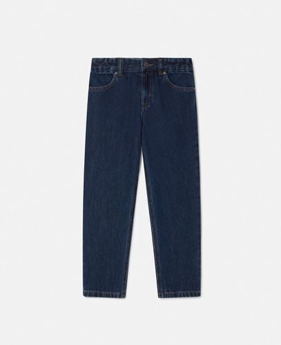 Denim-Jeans mit ausgebleichter Waschung, Frau, , Größe: 3 - Stella McCartney - Modalova