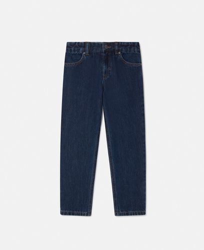 Denim-Jeans mit ausgebleichter Waschung, Frau, , Größe: 8 - Stella McCartney - Modalova