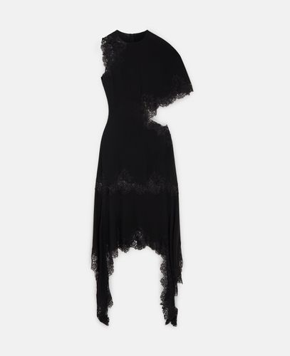 Guipere Lace Silk Georgette Dress, Woman, , Size: 36 - Stella McCartney - Modalova