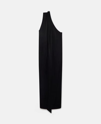 One-Shoulder Scarf Maxi Dress, Woman, , Size: 40 - Stella McCartney - Modalova