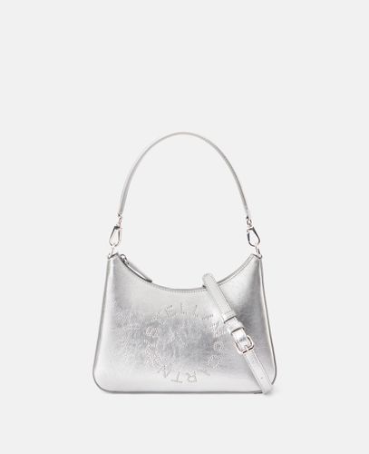 Borsa a Spalla a Tracolla con Logo Metallizzato, Donna - Stella McCartney - Modalova