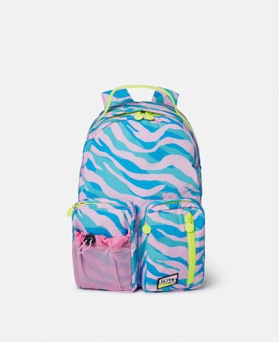 Zebra Print Backpack, Woman - Stella McCartney - Modalova