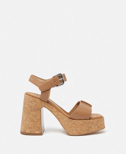 Skyla Buckled Platform Sandals, Woman, , Size: 36 - Stella McCartney - Modalova