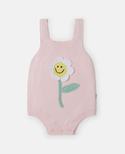 Flower Embroidered Romper, , Size: 12m - Stella McCartney - Modalova
