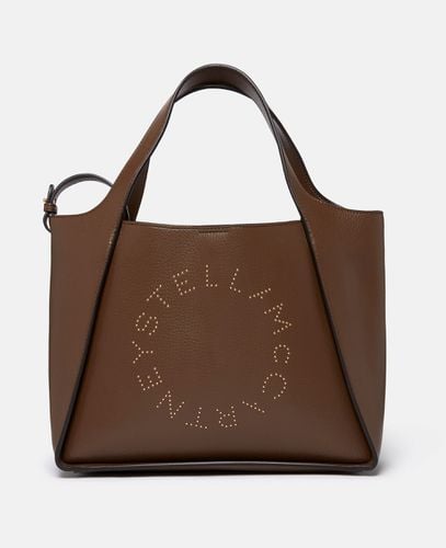 Borsa Tote a Tracolla con Manico Superiore e Logo, Donna - Stella McCartney - Modalova