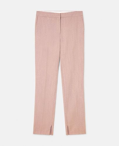 Schlanke Hose mit mittelhoher Taille, Frau, , Größe: 40 - Stella McCartney - Modalova