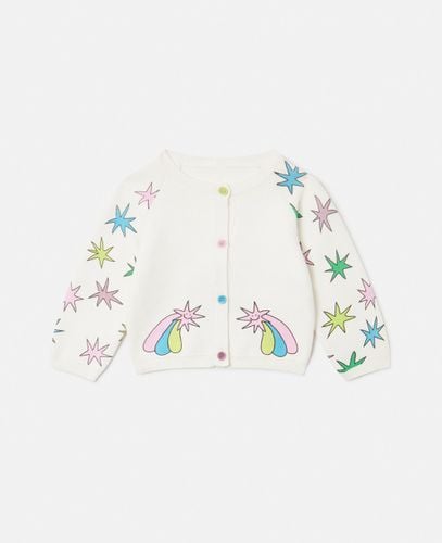 Bright Stars Knitted Cardigan, Woman, , Size: 6m - Stella McCartney - Modalova