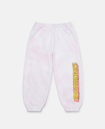 Jogger Tie-Dye con Grafica Sponge Bob, Donna, , Taglia: 5 - Stella McCartney - Modalova