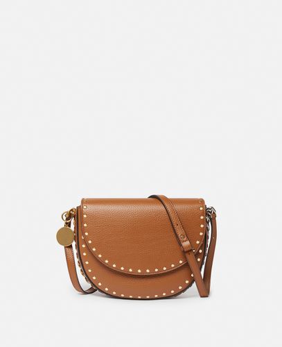 Frayme Studded Grainy Alter Mat Medium Flap Shoulder Bag, Woman - Stella McCartney - Modalova