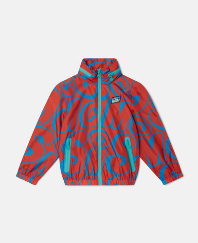 SMC Print Hooded Jacket, Woman, /, Size: 4 - Stella McCartney - Modalova