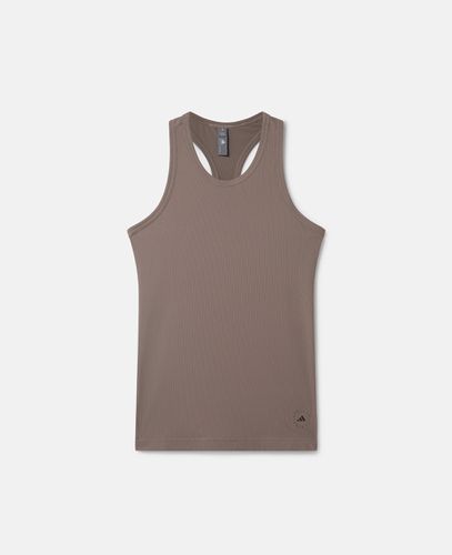 TrueCasuals Sportswear Racerback-Tanktop aus Rippstrick, Frau, , Größe: S - Stella McCartney - Modalova