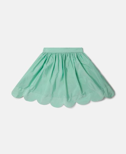 Scalloped Edge Skater Skirt, Donna, , Taglia: 2 - Stella McCartney - Modalova