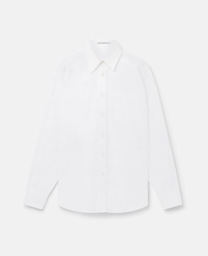 Camicia Boyfriend in Cotone Rigenerato, Donna, , Taglia: 40 - Stella McCartney - Modalova