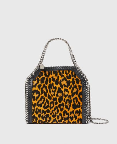 Leopard Falabella Mini Tote Bag, Woman - Stella McCartney - Modalova