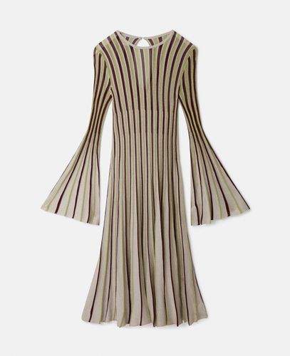 Abito midi in Lurex a coste, Donna, /, Taglia: L - Stella McCartney - Modalova