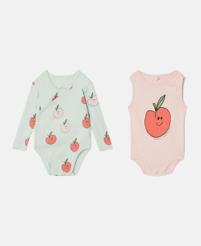 Apple Print Bodysuit and Sleepsuit Set, Donna, /, Taglia: 1m - Stella McCartney - Modalova
