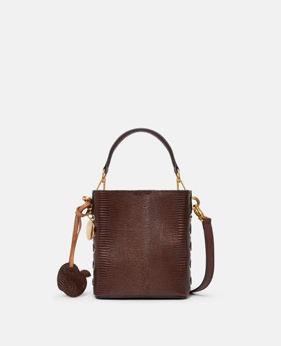 Bucket Bag Frayme mit Schuppenpraegung, Frau - Stella McCartney - Modalova