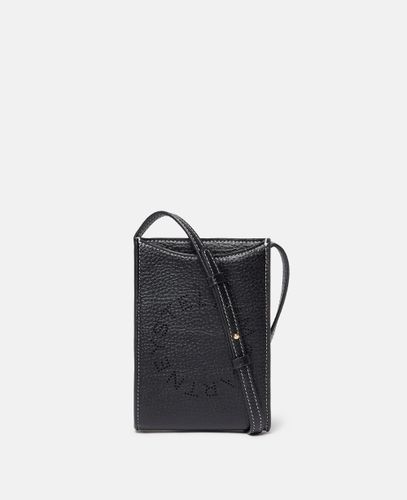 Logo Grainy Alter Mat Crossbody Phone Pouch, Woman - Stella McCartney - Modalova