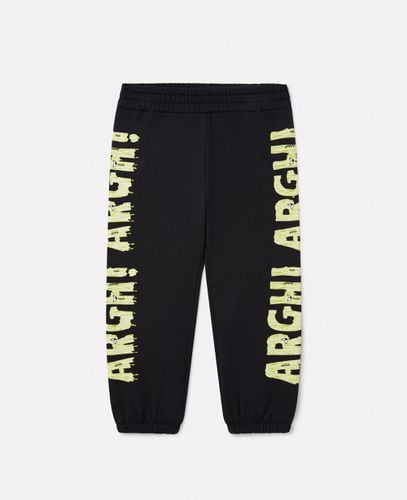 Frankenstein Graphic Joggers, Woman, , Size: 2 - Stella McCartney - Modalova