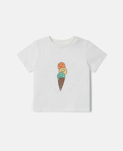 Ice Graphic T-Shirt, , Size: 24m - Stella McCartney - Modalova