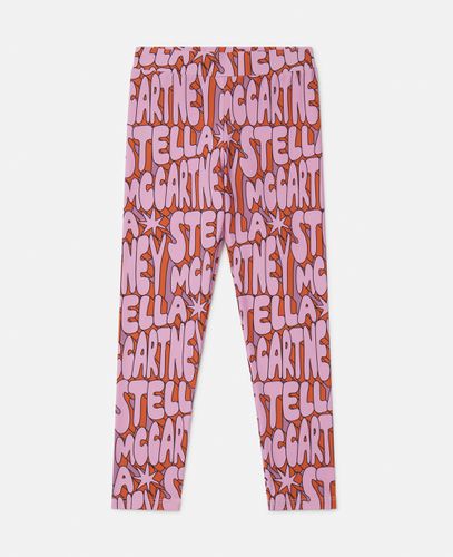 Stella Print Leggings, Woman, , Size: 8 - Stella McCartney - Modalova