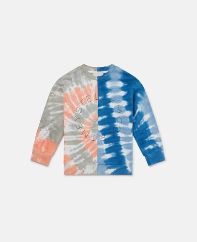 Tie-Dye Graphic Sweatshirt, Woman, , Size: 5 - Stella McCartney - Modalova