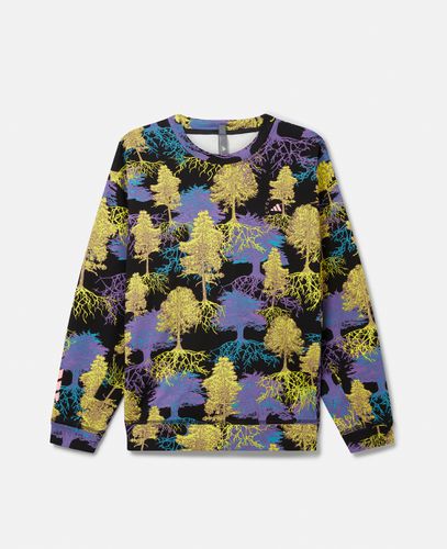Sweatshirt mit psychedelischem Baum-Print, Frau, ///, Größe: M - Stella McCartney - Modalova