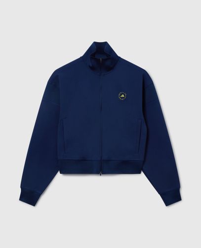 Logo Knitted Track Jacket, Woman, , Size: XS - Stella McCartney - Modalova