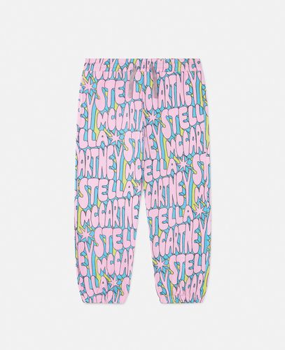 Jogginghose mit Stella Print, Frau, , Größe: 4 - Stella McCartney - Modalova