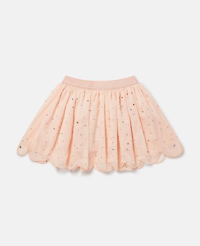 Bejeweled Scalloped Edge Tutu Skirt, Donna, , Taglia: 12 - Stella McCartney - Modalova