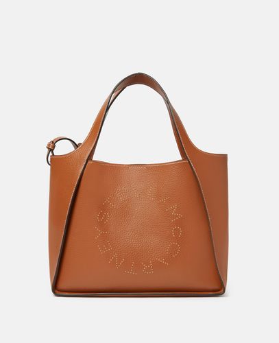 Borsa Tote a Tracolla con Manico Superiore e Logo, Donna - Stella McCartney - Modalova