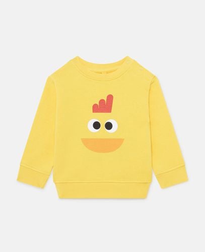 Felpa Stampa Gallina, Donna, , Taglia: 3m - Stella McCartney - Modalova