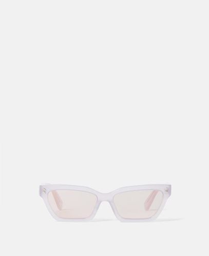 Rectangular Cat-Eye Sunglasses, Frau - Stella McCartney - Modalova