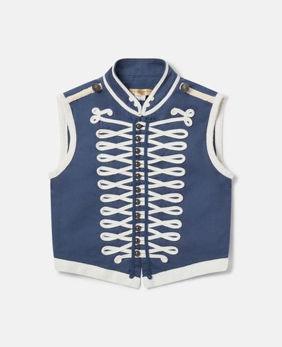 Gilet corto con corda intrecciata, Donna, , Taglia: 6 - Stella McCartney - Modalova