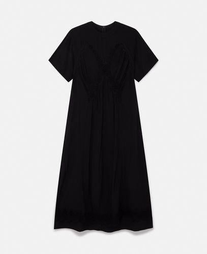 Lace Insert Short Sleeve Maxi Dress, Woman, , Size: 36 - Stella McCartney - Modalova