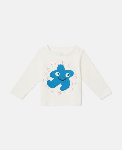 Star Graphic Long-Sleeve Top, , Size: 9m - Stella McCartney - Modalova