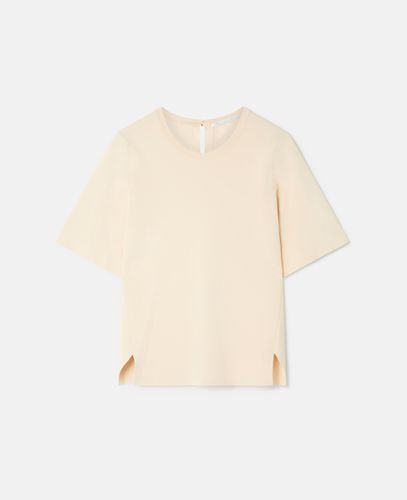 Maglietta Boxy a Maniche Corte, Donna, , Taglia: XS - Stella McCartney - Modalova