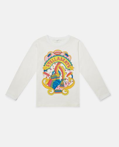 Stellabration Graphic T-Shirt, , Size: 6 - Stella McCartney - Modalova