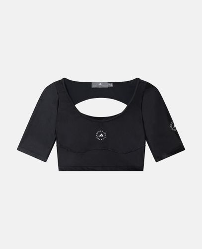 Crop Top TrueLife con Scollatura Ampia, Donna, , Taglia: XL - Stella McCartney - Modalova