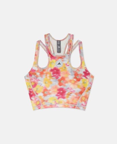 TruePurpose High-Shine Training Crop Top, Woman, //, Size: M - Stella McCartney - Modalova