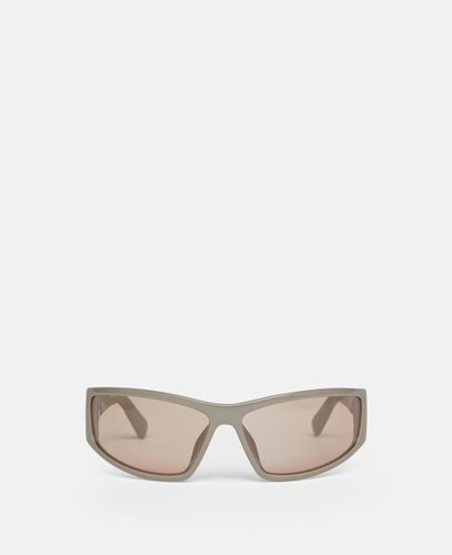 Rechteckige Sonnenbrille, Frau - Stella McCartney - Modalova