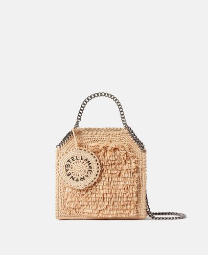 Tote Micro in Rafia Falabella, Donna - Stella McCartney - Modalova