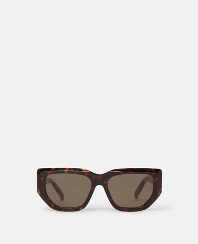 Occhiali da Sole Cat Eye con Logo, Donna - Stella McCartney - Modalova