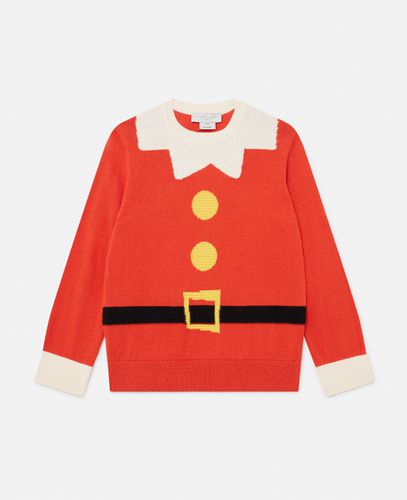 Maglia con Elfo di Babbo Natale, Donna, , Taglia: 8 - Stella McCartney - Modalova