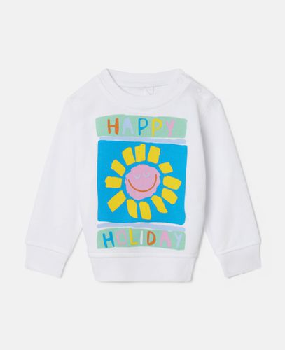 Happy Holiday Sweatshirt, Woman, , Size: 24m - Stella McCartney - Modalova