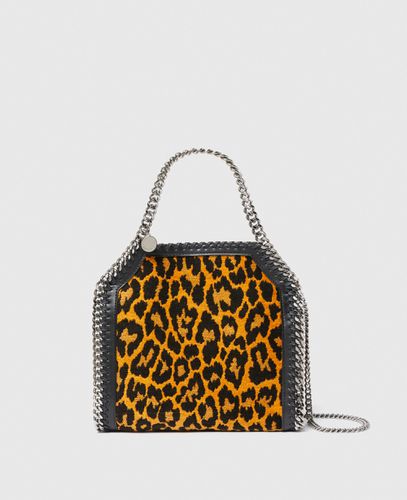 Leopard Falabella Mini Tote Bag, Woman - Stella McCartney - Modalova