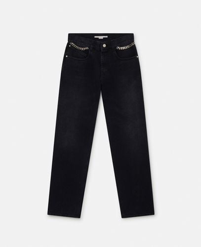 Jeans a Gamba Stretta Falabella, Donna, , Taglia: 27 - Stella McCartney - Modalova