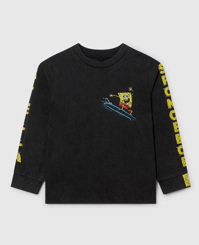 Sponge Bob Graphic Long Sleeve T-Shirt, Woman, , Size: 8 - Stella McCartney - Modalova